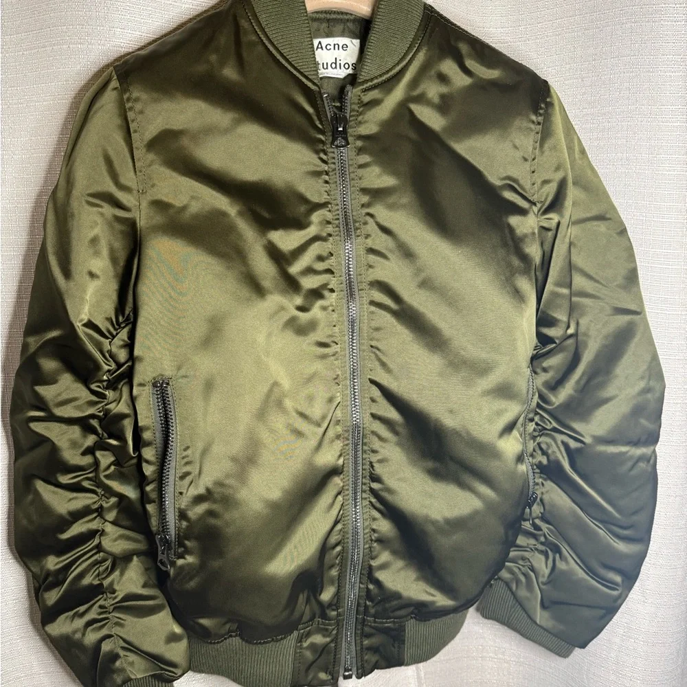 Acne Olive Bomber Jacket - Picture 5 of 5